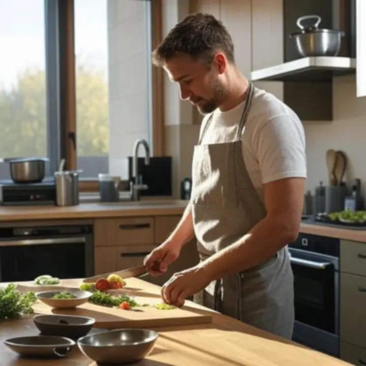 Stylowa kuchnia z użyciem nowoczesnych garnków i akcesoriów KitchenViaPL