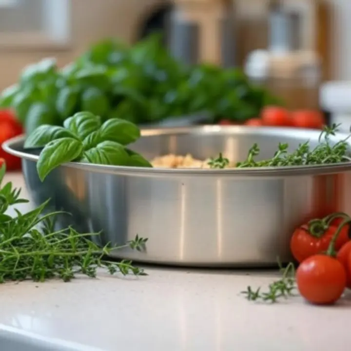 Nowoczesny garnek do zapiekanek w stylowej kuchni