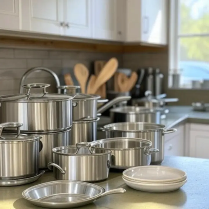 Nowoczesne wyposażenie kuchni prezentowane na blacie